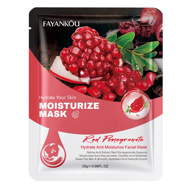 Image of 10Pcs Fruits Facial Masks For Face Skincare Moisturizing Brightening 1369608802 from Edmene LLC