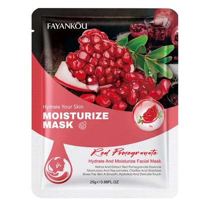 Image of 10Pcs Fruits Facial Masks For Face Skincare Moisturizing Brightening 1369608802 from Edmene LLC