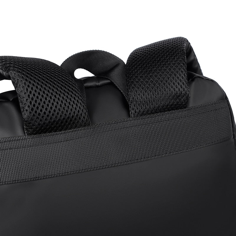 Image of Business Mens Backpack Zipper Design 15 6 Inches Laptop Bag For Male Nylon Cloth Wear Resistant Waterproof Casual Rucksack 1728561517 from Edmene LLC