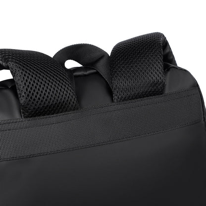 Image of Business Mens Backpack Zipper Design 15 6 Inches Laptop Bag For Male Nylon Cloth Wear Resistant Waterproof Casual Rucksack 1728561517 from Edmene LLC