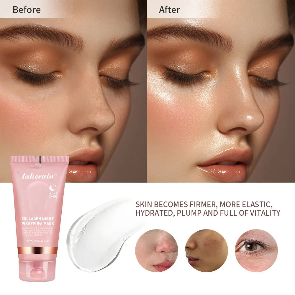 Image of Night Collagen Wrapping Mask Rejuvenation Moisturizing Brightening 496197459 from Edmene LLC
