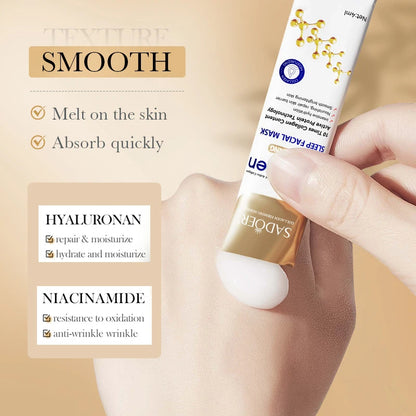 Image of 30Pcs Sadoer Collagen Sleeping Facial Masks Face Skincare Moisturizing 1149189060 from Edmene LLC