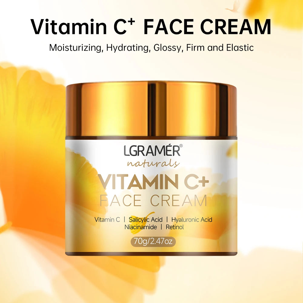 Image of Vitamin C Face Cream Retinol Smooth Wrinkle Moisturizing Firming 1206204793 from Edmene LLC