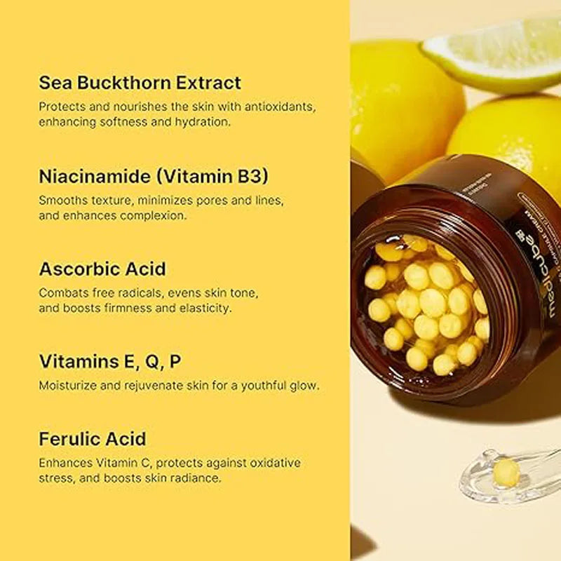 Image of Deep Vitamin C Golden Capsule Hydrating Face Moisturizer Antioxidant 1697972493 from Edmene LLC