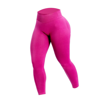 Image of Women Three Waist Gym Yoga Pants High Waist Peach Buttocks Solid Color 1325056030 from Edmene LLC