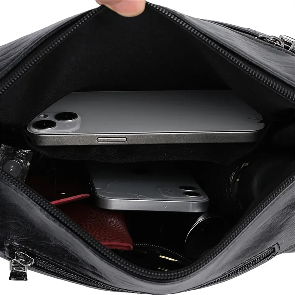 Image of Soft Leather Women Bag Branded Designer Ladies Handbag Purses 2023 1301679343 from Edmene LLC