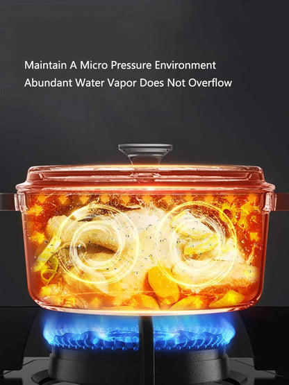 COOKER KING Cast Iron Enamel Non Stick Pot Household Stew soup Pot Gas