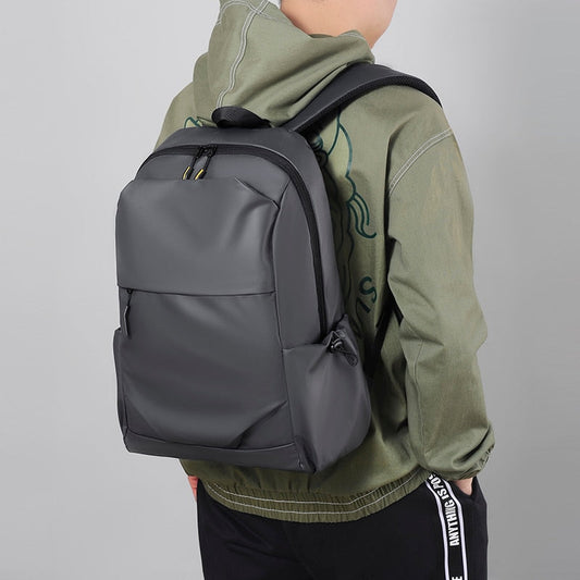 Image of Business Men's Backpack Zipper Design 15.6 Inches Laptop ... from Edmene LLC