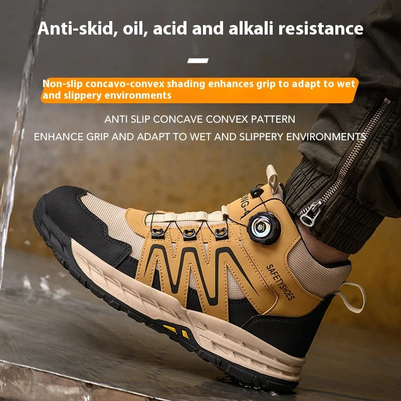 Image of New Safety Boots Men Work Indestructible Shoes Sneakers Steel Toe 115492852 from Edmene LLC