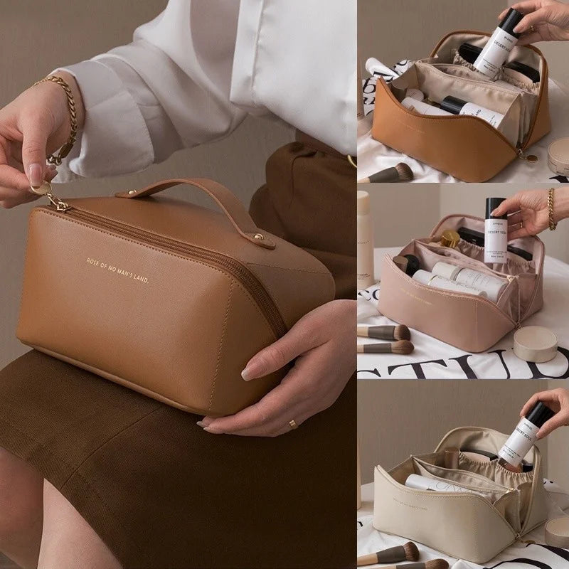 Image of Makeup Organizer Female Toiletry Kit Bag Make Up Case Sto... from Edmene LLC