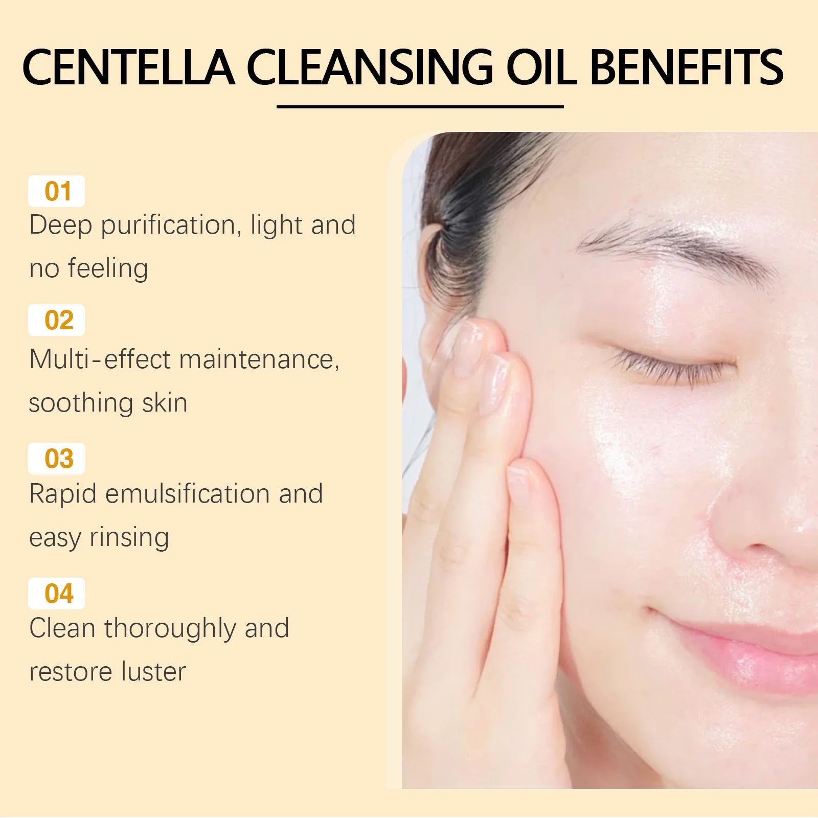 Image of Eelhoe Centella Cleansing Oil Facial Makeup Remover Moisturizing For 166782696 from Edmene LLC