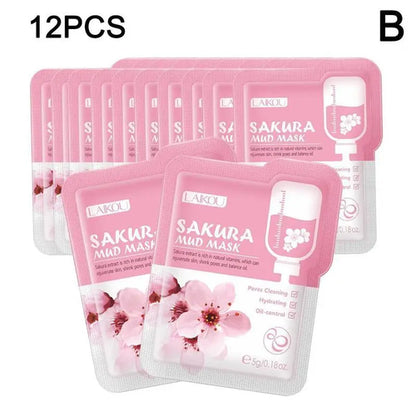 Image of 1 5 10Pcs Bio Collagen Face Mask Shrink Pores Deep Hydrating Overnight 496401355 from Edmene LLC