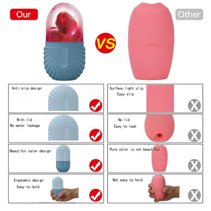 Image of Ice Facial Roller Skin Care Beauty Lifting Contouring Tools Ice Cube 733624863 from Edmene LLC