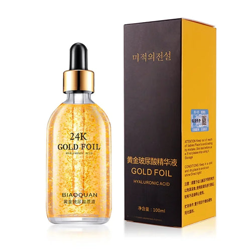 Image of 100Ml 24K Gold Hyaluronic Acid Nicotinamide Face Serum Anti Aging 1752711546 from Edmene LLC