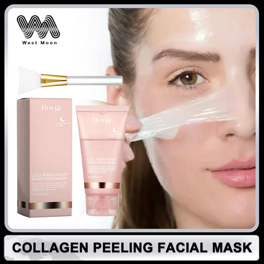 Image of Collagen Peel Tear Facial Mask Shrink Pores Deeply Moistu... from Edmene LLC