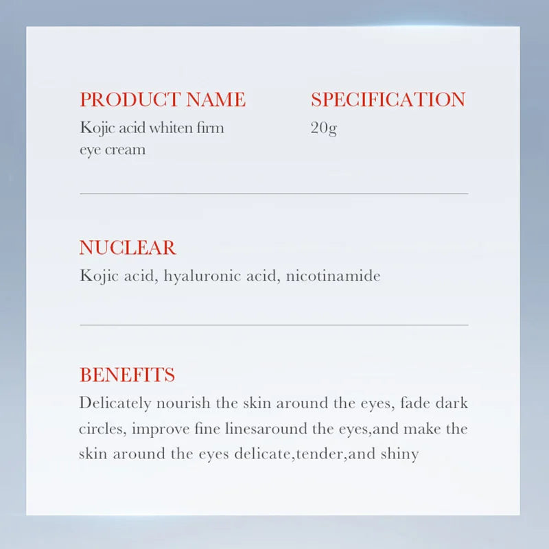 Image of Sadoer Kojic Acid Retinol Eye Cream Anti Dark Circles Remove Eye Bags 1452225081 from Edmene LLC