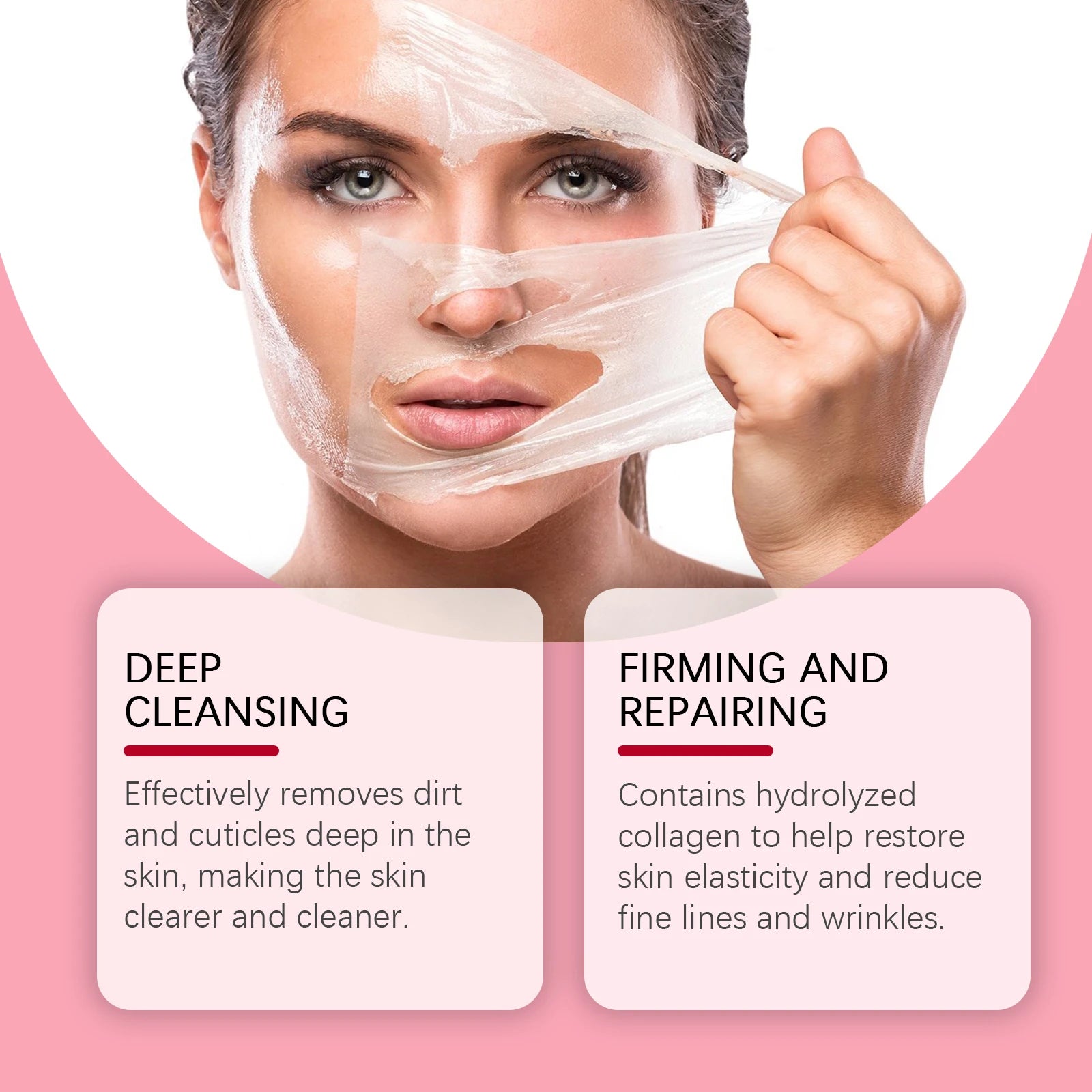 Image of Collagen Peel Off Mask Collagen Overnight Wrapping Mask Hydrating 1107000315 from Edmene LLC