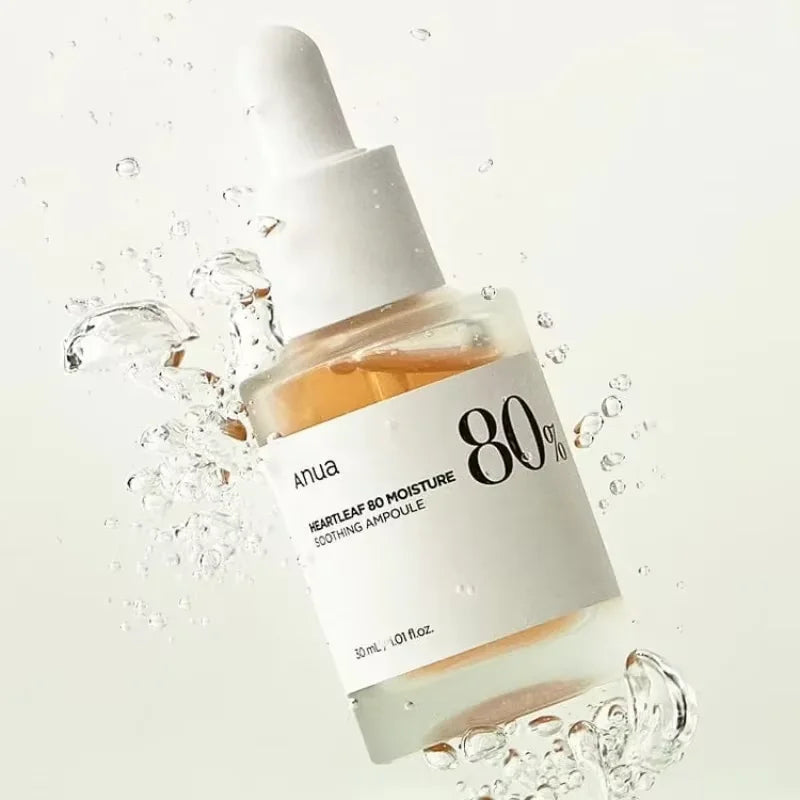 Image of Anua Heartleaf 80 Soothing Ampoule Hydrating Face Serum For Glass 105269669 from Edmene LLC