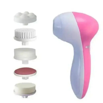 Image of Electric Facial Cleaner 5 In 1 Face Cleansing Brush Wash Machine Spa 74619426 from Edmene LLC