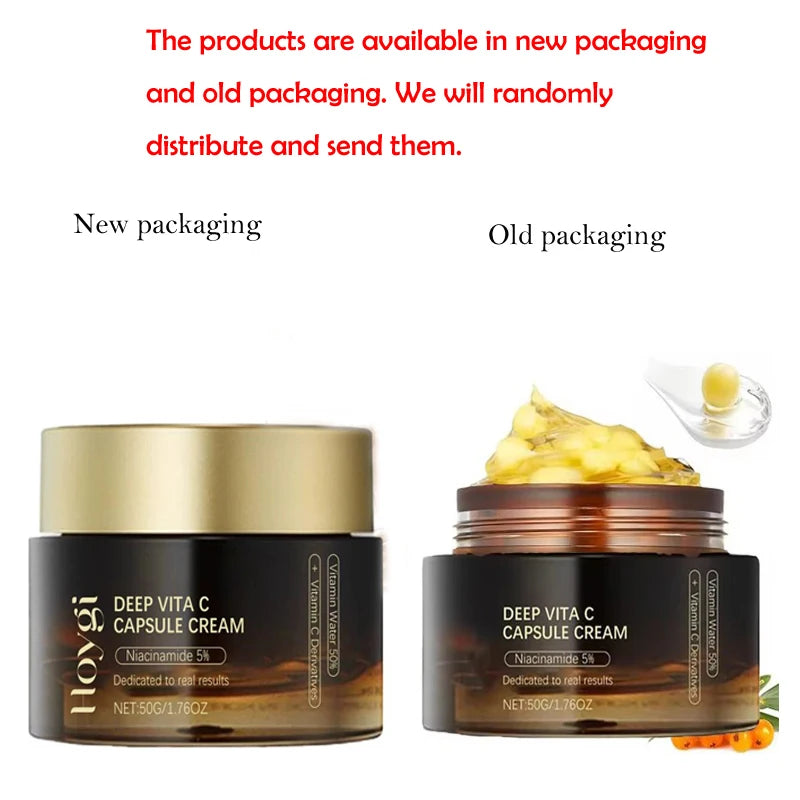 Image of Deep Vitamin C Golden Capsule Hydrating Face Moisturizer Antioxidant 1697972493 from Edmene LLC