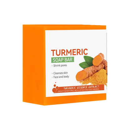 Image of Hand Made Turmeric Soap Body Cleaning Lightening Dark Underarm Leg 1326779137 from Edmene LLC