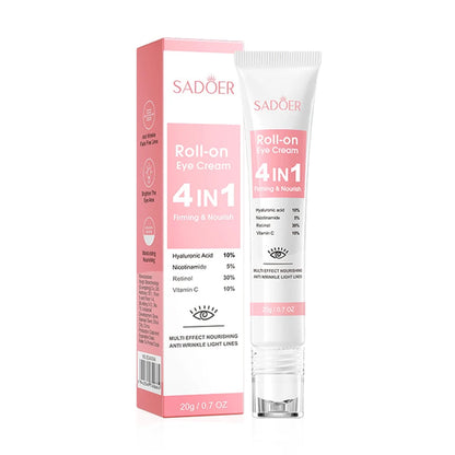 Image of Sadoer 4In1 Roll On Moisturizing Eye Cream Anti Dark Circles Eyes Bags 1529215601 from Edmene LLC