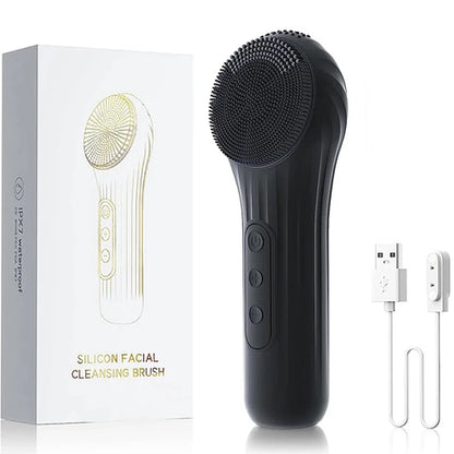 Image of Sonic Waterproof Facial Cleansing Brush Rechargeable Scrubber 1012297381 from Edmene LLC