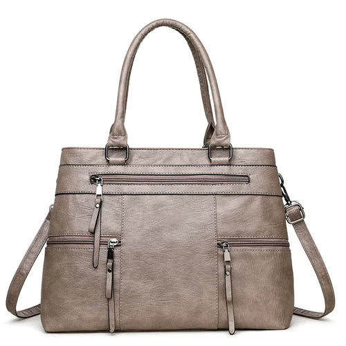 Image of Elegant Handbag For Women High Quality Leather Top Handle Bags Purse 1556874379 from Edmene LLC