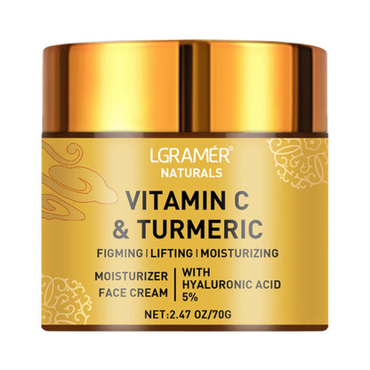 Image of Turmeric Vitamin C Face Cream Retinol Moisturizing Firming Hyaluronic 596836566 from Edmene LLC