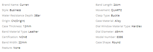 Image of 5413929 Agettivo Mens Watch 625033013 from Edmene LLC