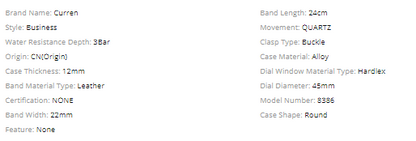 Image of 5413929 Agettivo Mens Watch 625033013 from Edmene LLC