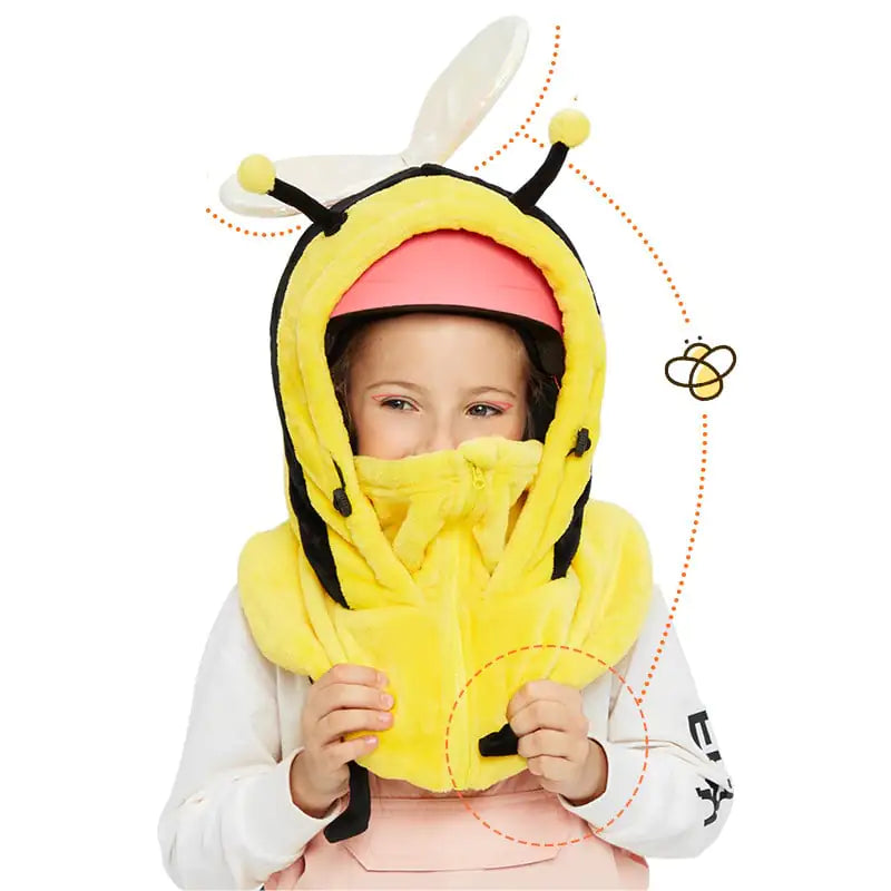 Fashionable Ski Helmet Hat Cover Decoration