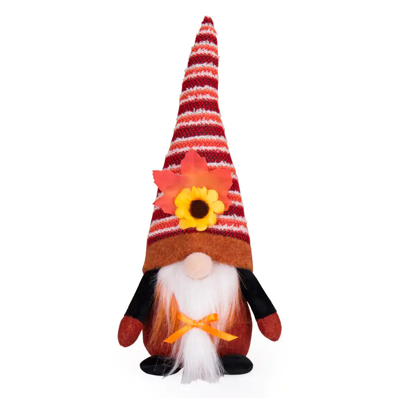 Thanksgiving Sunflower Gnome Decoration for Windows