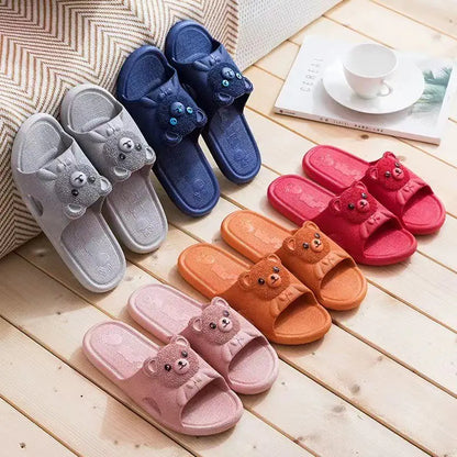 Cartoon Soft Bottom Non-Slip Bathroom Sandals