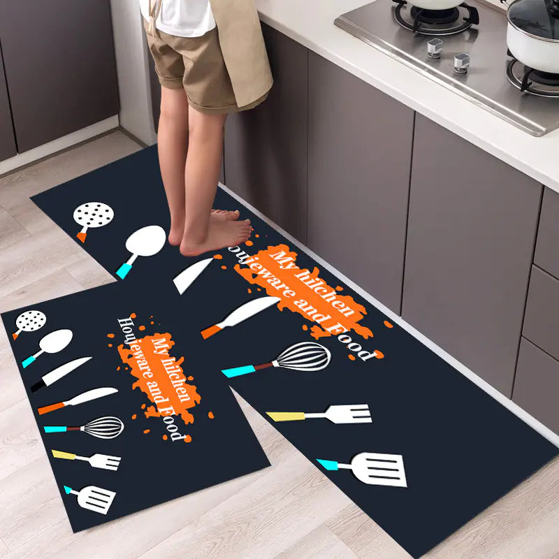 Modern Simple Kitchen Floor Mats