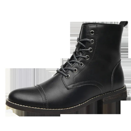 High-Top Outdoor Ski Boots for Adventure