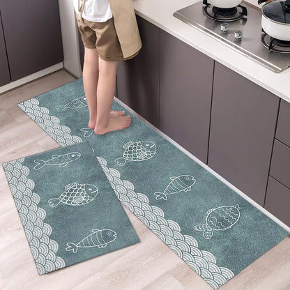 Modern Simple Kitchen Floor Mats