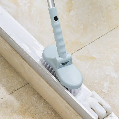 Retractable Long Handle Brush for Bathroom and Floors