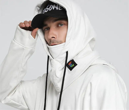 Cute Rabbit Ski Face Helmet Cap