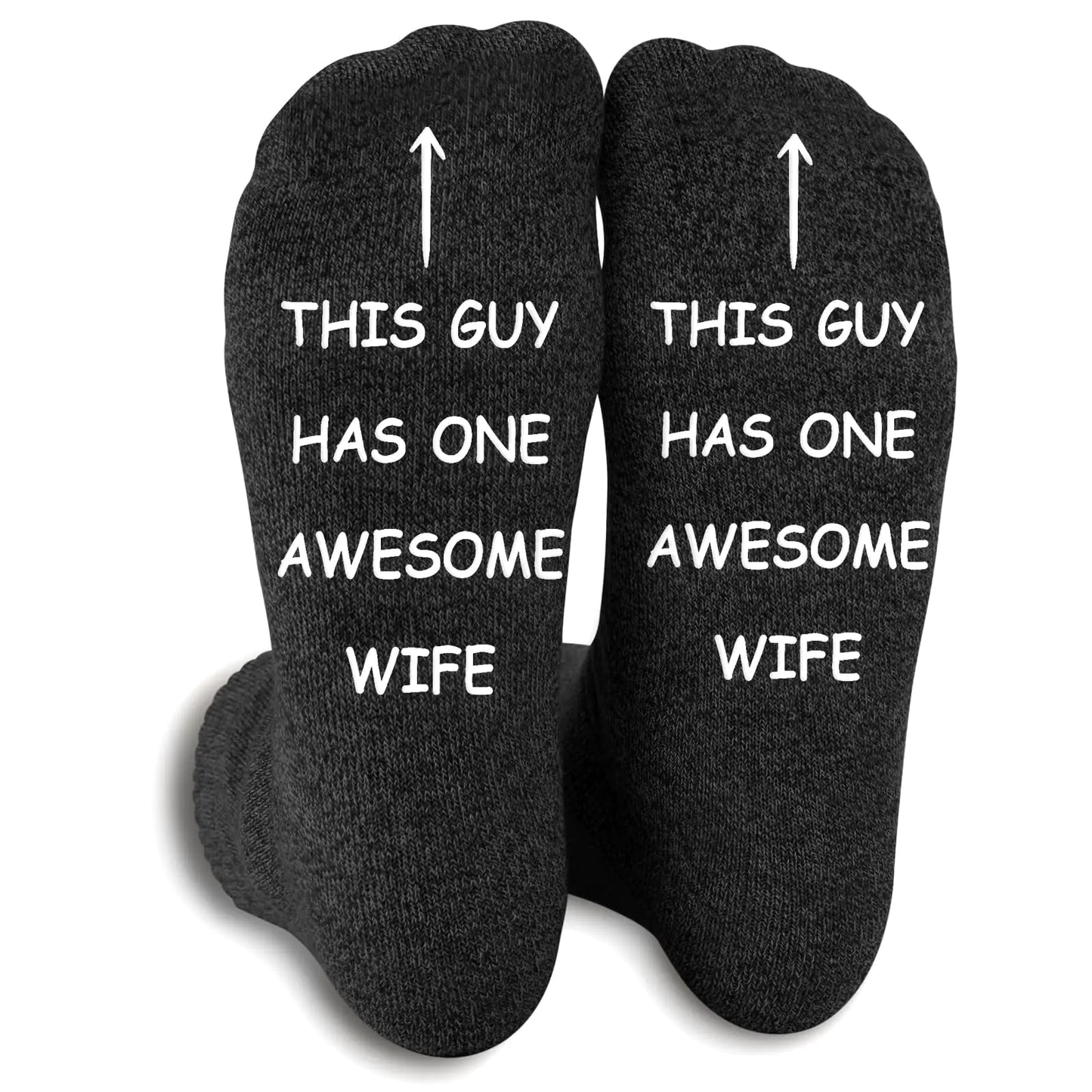 Funny Socks for Men Non-Slip Socks Thanksgiving Christmas Valentines Day Birthday Gifts Novelty Birthday Gifts for Dad Grandad Men