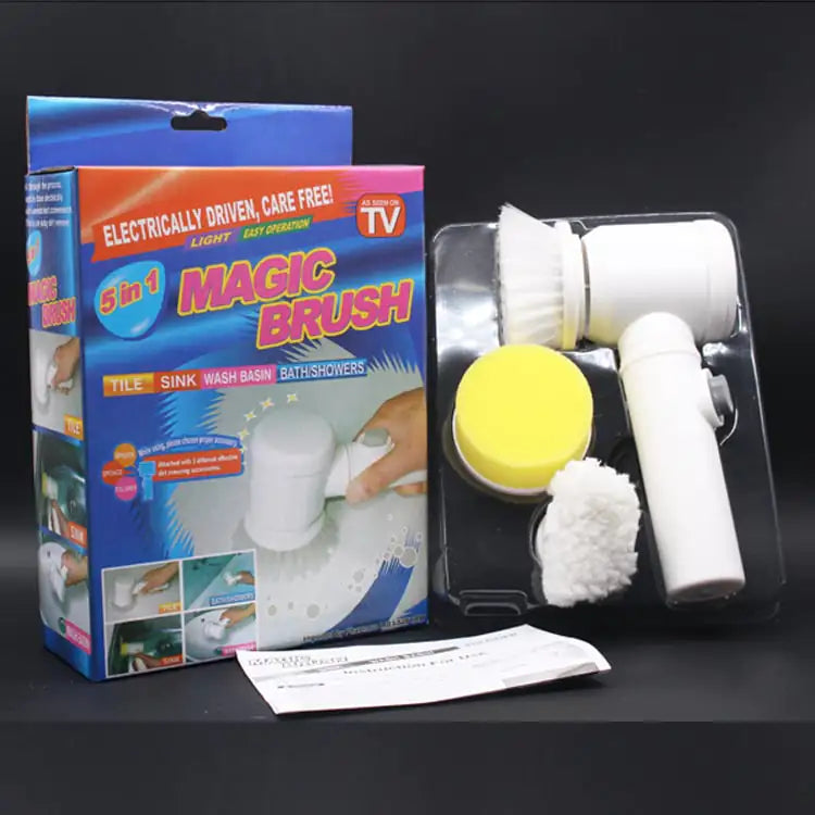 Electric Cleaning Brush for Kitchen & Bathroom Use