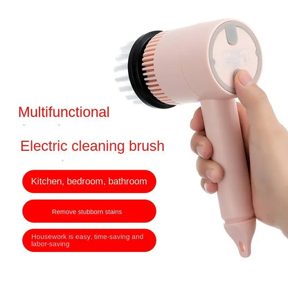 Cordless Electric Rotating Scrubber for Bathroom & Kitchen