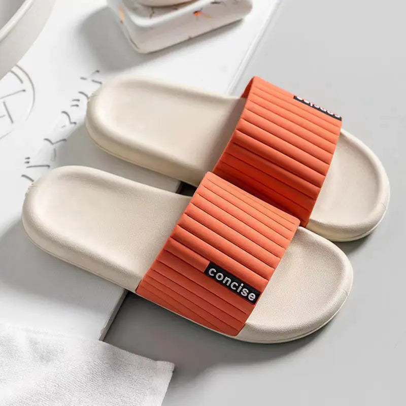 Men's Non-Slip EVA Soft Bathroom Slippers for Home