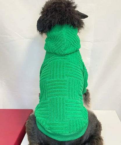 Christmas Terry Cloth Outfit for Dogs