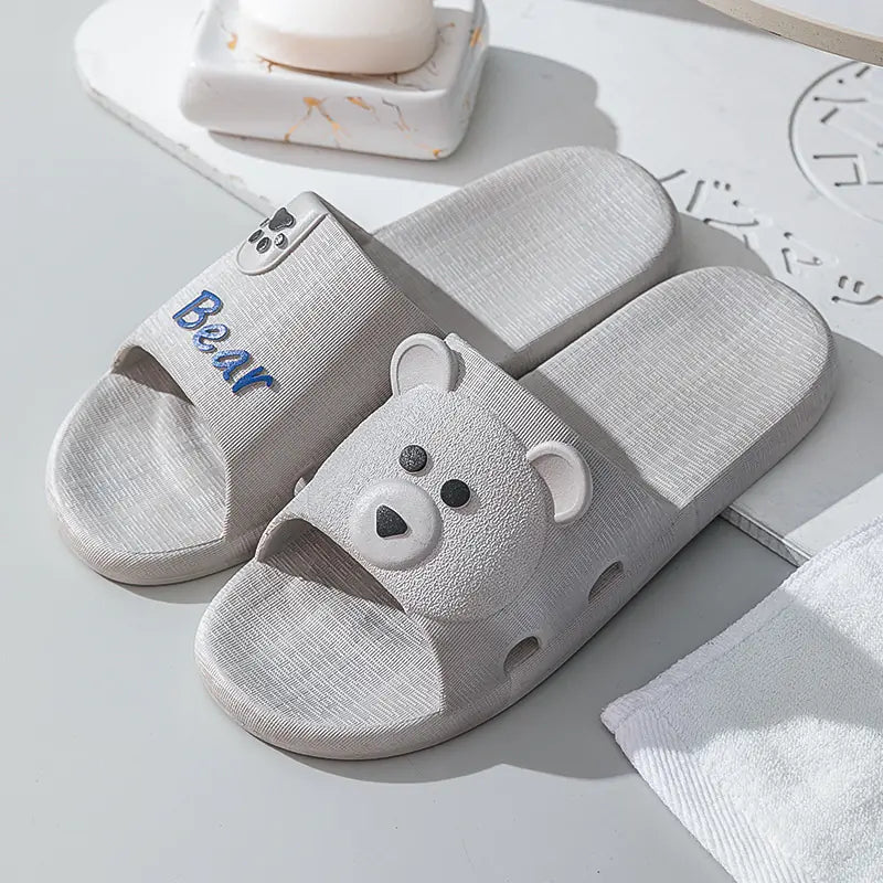 Cartoon Soft Bottom Non-Slip Bathroom Sandals