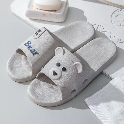 Cartoon Soft Bottom Non-Slip Bathroom Sandals