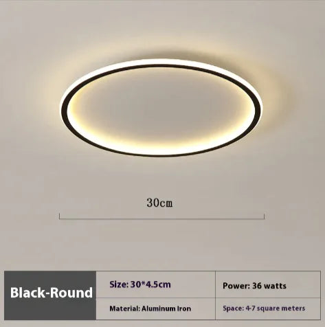 Minimalist Bedroom Ceiling Light