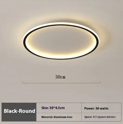 Minimalist Bedroom Ceiling Light