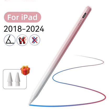 For Apple Pencil 2 1 Palm Rejection Power Display iPad Accessories iPad 2022 2021 2020 2019 2018 Pro 11 12.9 Air Mini Stylus Pen