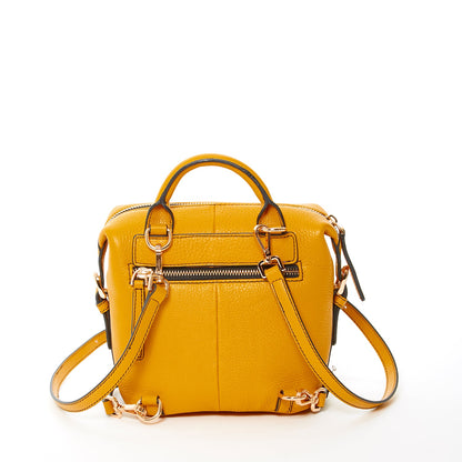 Image of Ashley Leather Trendy Backpacks Yellow 218520365 from Edmene LLC